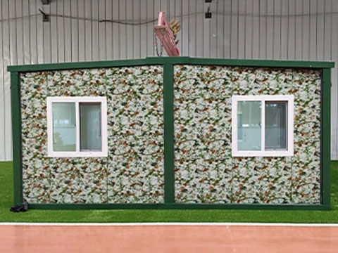 Emergency rescue container housing