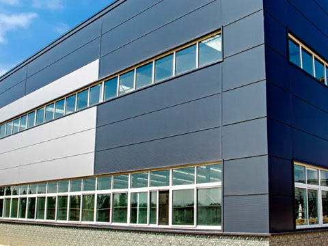 Exterior wall decoration