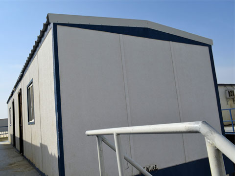 Making temporary buildings