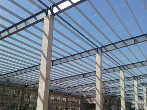 C purlins for roof
