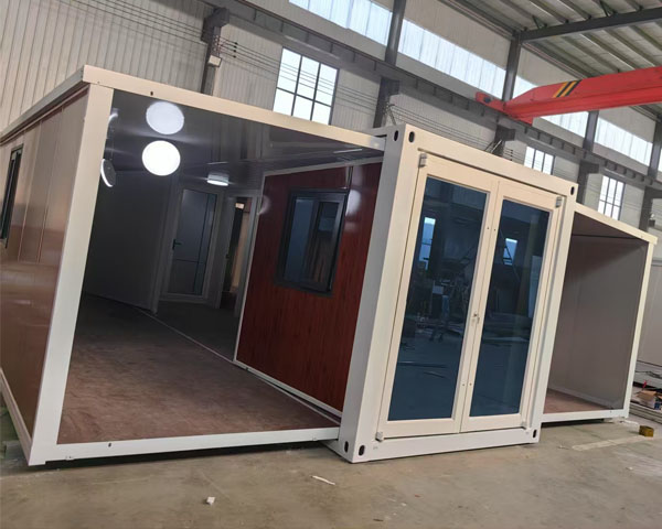 Container house interior display