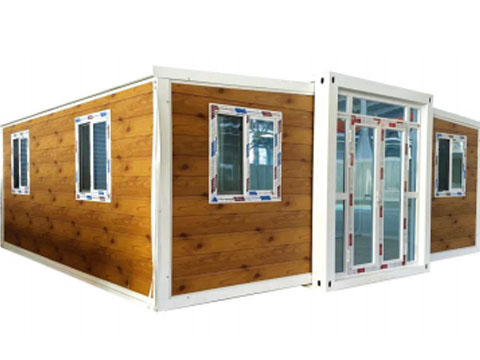 Conventional double-wing expandable house