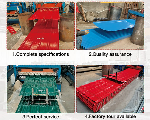 Metal profile sheets