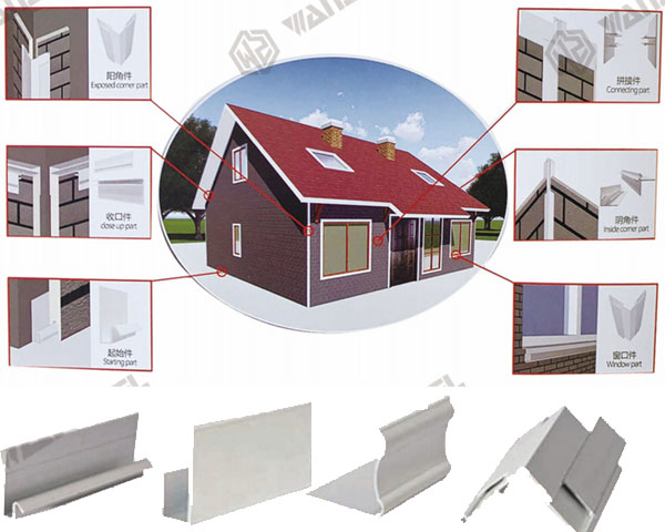 Metal carved panel accessories