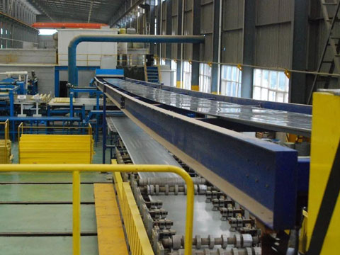 Metal sheet profiling