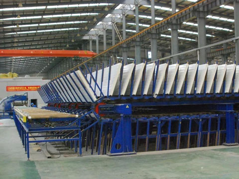 Sandwich panel production completed