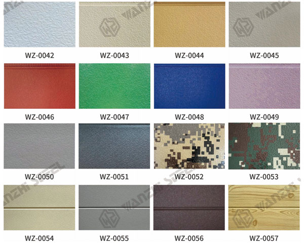 Spring coated pattern series