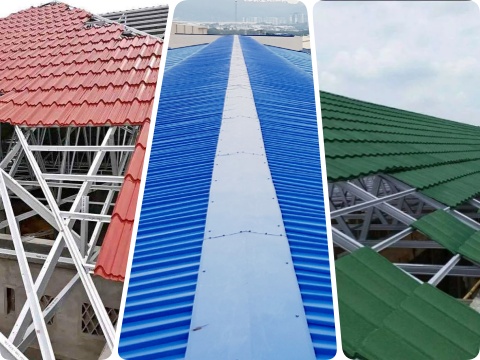 Application of metal roofs