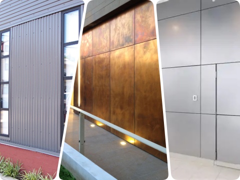 Application of metal roofs