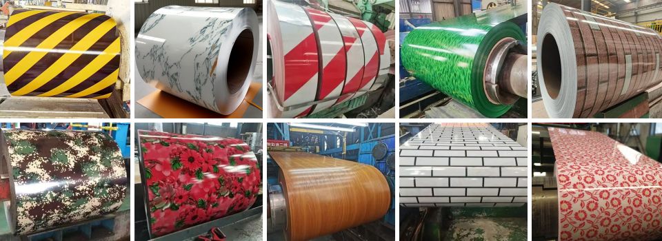 Patterned Printed Steel Coil Series