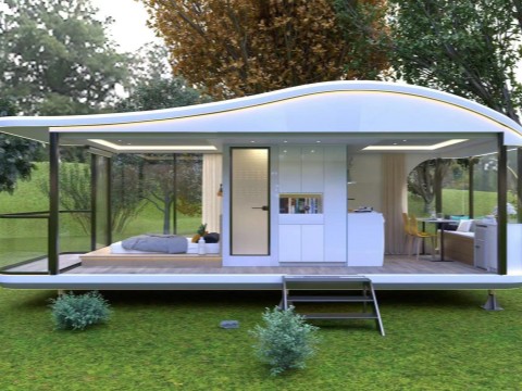 rover space capsule house