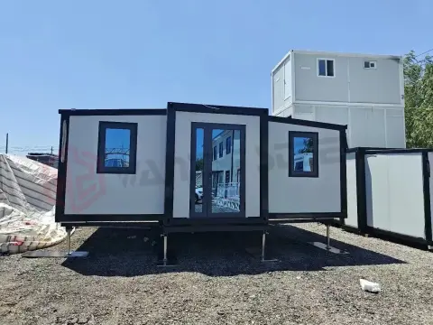 Steel structure villa container