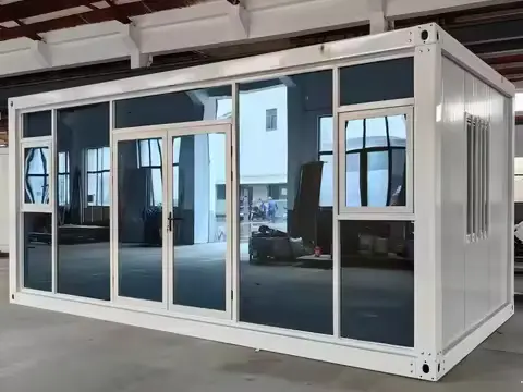 20ft glass container house