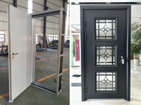Commercial Steel Main Exterior Fire Door
