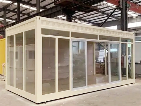 Custom glass wall bakery