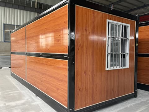 Folding house security bars on windows