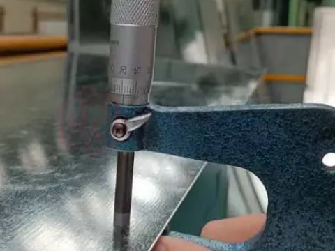 GI sheet coil measurement