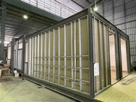 Galvanized steel frame workshop