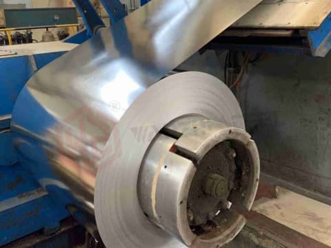 Hot dipped galvanized steel coils zero spangle