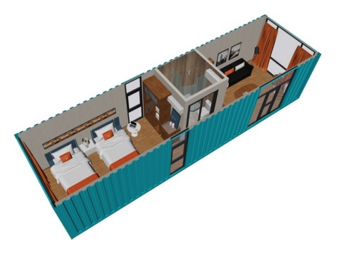 Layout model diagram