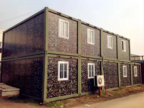 Military flatpack container house