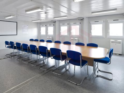 Modular office for construction sites