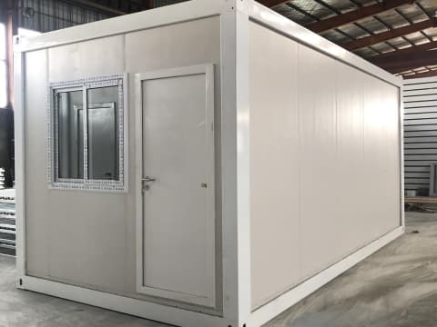 Modular prefabricated container house door