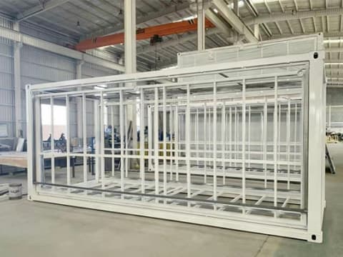Painted hot-dip galvanized frame
