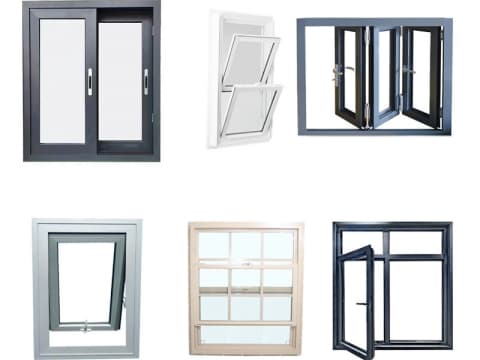 Sliding and folding windows