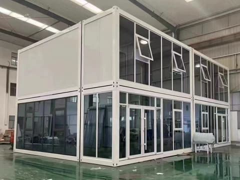 Two-story modular house Factory