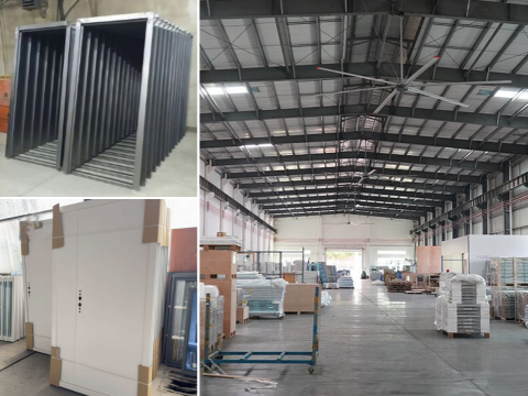 Wanzhi Steel Door Workshop
