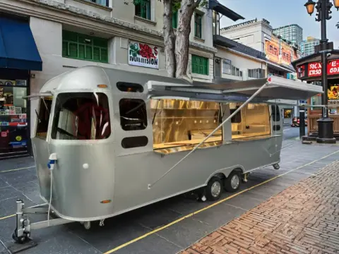 Commercial street food cart