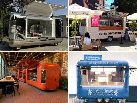 Mobile Kitchen Food Trailer