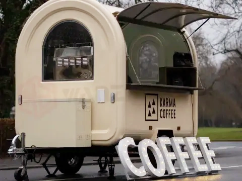 Turky small coffee trailer project
