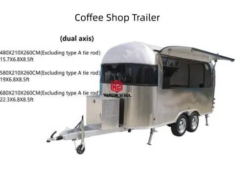 coffee shop trailer for sale