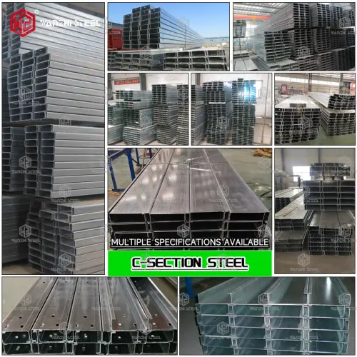 Hot-dip galvanized purlin factory