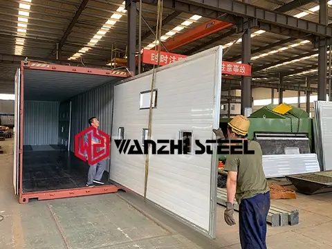 Loading and shipping