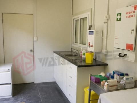 Medical staff on-duty room