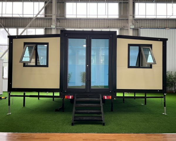 One-bedroom, one-bathroom prefabricated house