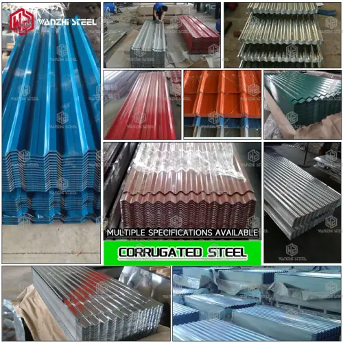 PPGI corrugated steel sheet
