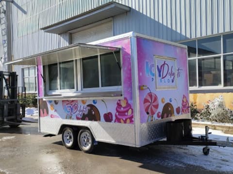 11ft Ice Cream Trailer for Sale