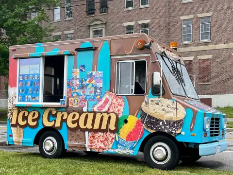 Campus Ice Cream Mobile Truck