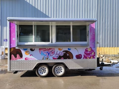 Ice cream truck trailer