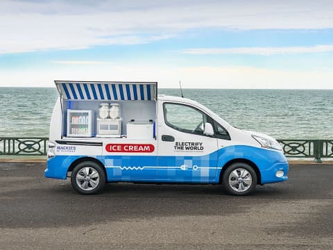 Seaside Cold Drink Milk Truck
