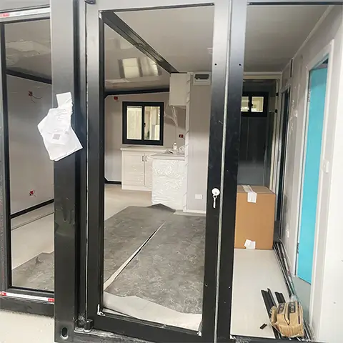 Install doors and windows