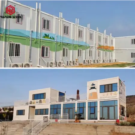 20ft Prefab Mobile Folding Container Office