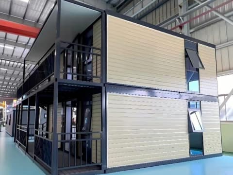 2nd floor office with corridor and balcony