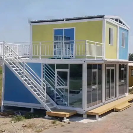 Custom Folding Prefabricated Mobile Container Office Building