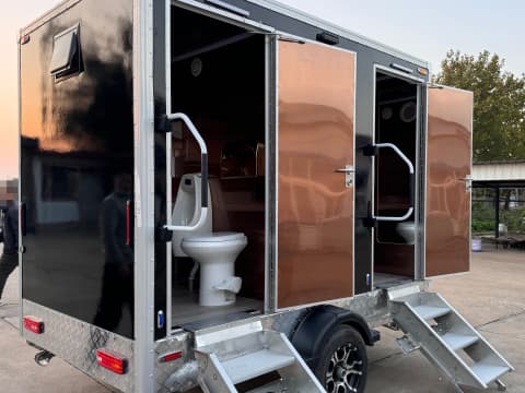 Outdoor Party Rental Restroom Trailer for Sale