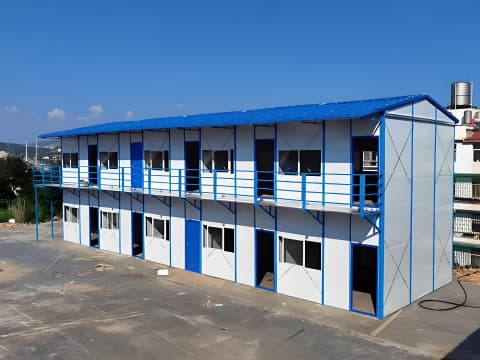 Two-Story Prefabricated Container Simple House